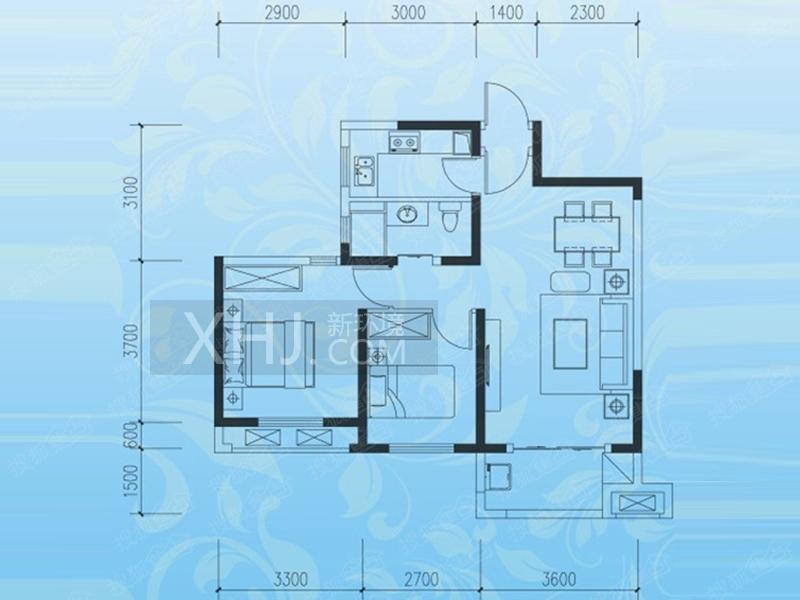 绿地香树花城户型图