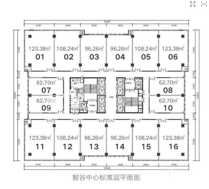 中部智谷产业园户型图