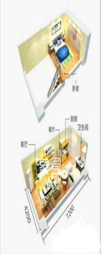 荣盛花语书苑户型图