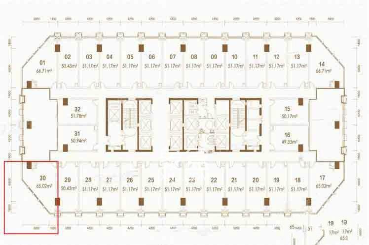 圆泰长沙印户型图