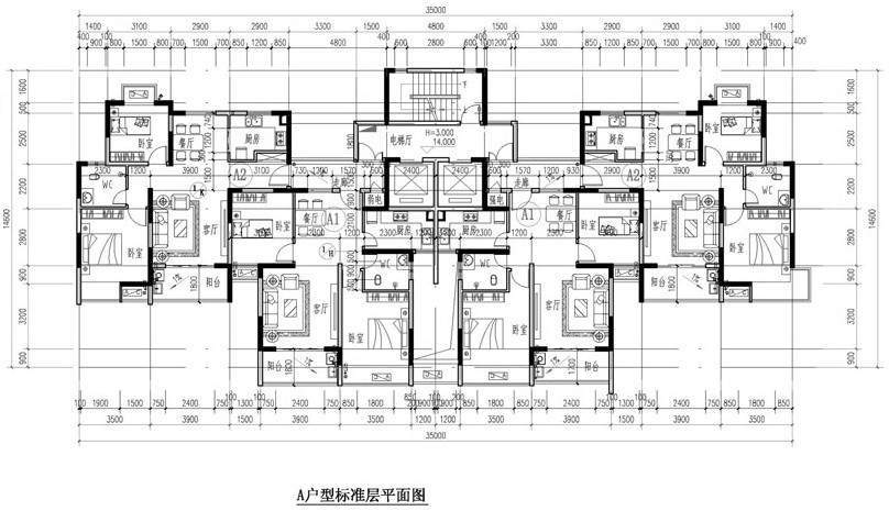 湘银山水文园户型图