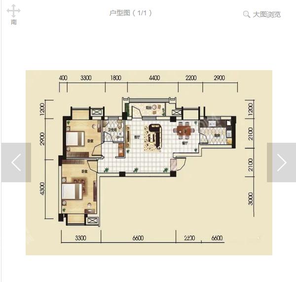 百胜青城壹品户型图