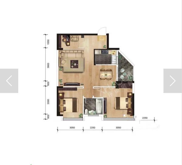 金涛鸿公馆户型图