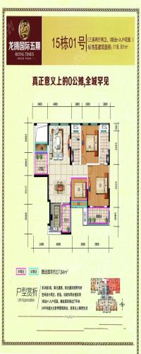 龙腾国际五期户型图