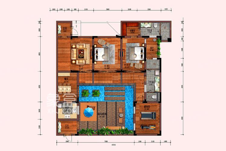 孔雀山·沁源汇户型图