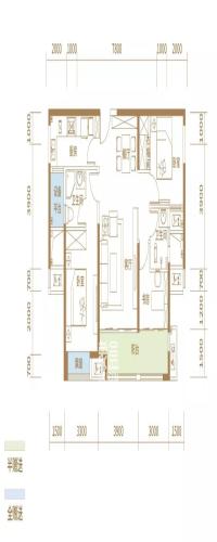 中建滨江府户型图