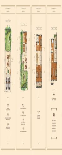 湘域中央墅户型图