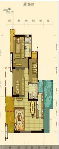 麓山国际社区云堤曦岸户型图