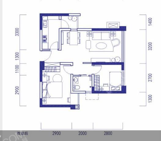 优品道90home户型图