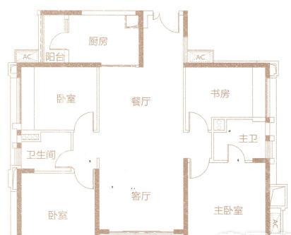 保利·葉公馆户型图