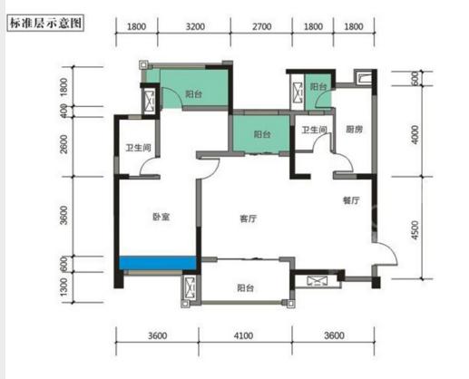 骑士郡锦程户型图