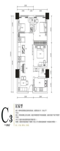 郴中心户型图