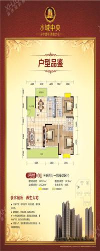 水域中央户型图