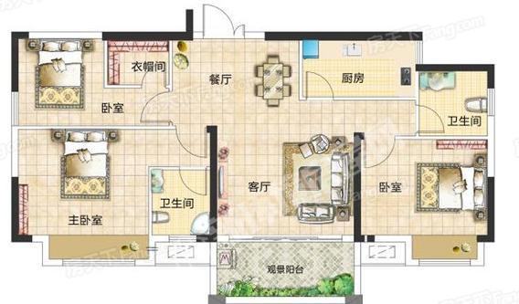东宸公馆户型图