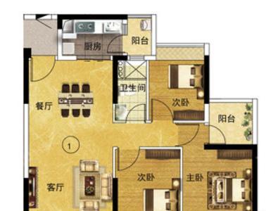 佛山上林苑户型图
