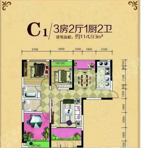 百弘·学府城户型图