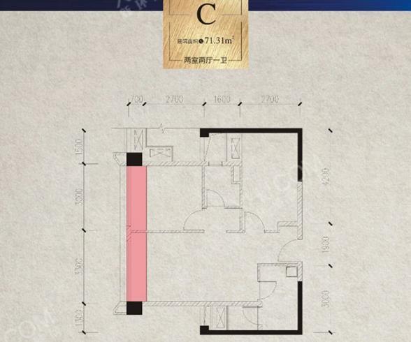 首开龙湖紫宸香颂户型图