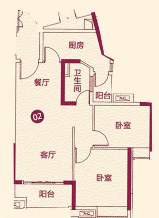 珠江嘉园户型图