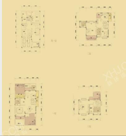 钱江凤凰城(青白江)户型图