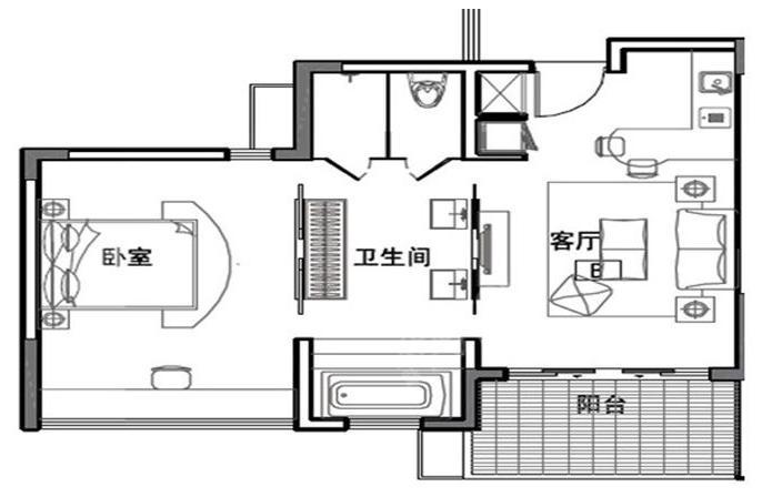 万科双月湾户型图