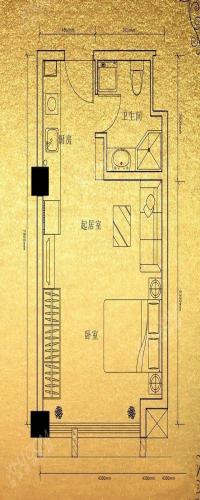 航天城上城二期户型图