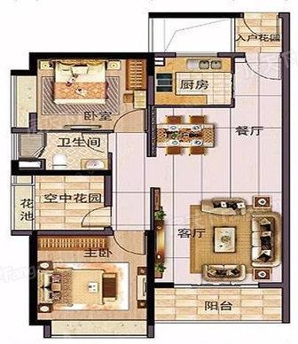 中交·蓝色海湾户型图