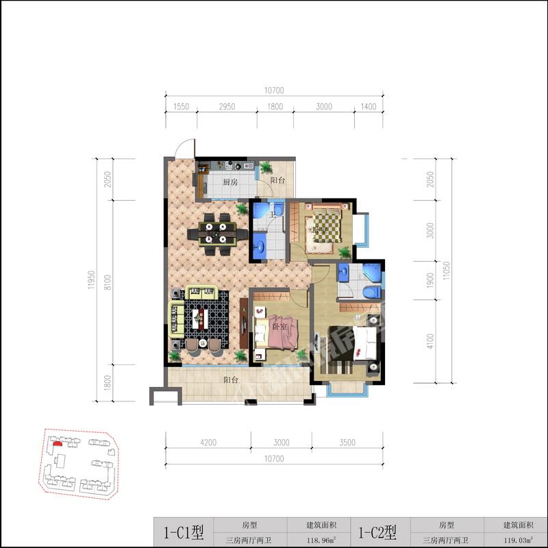 东城雅苑户型图