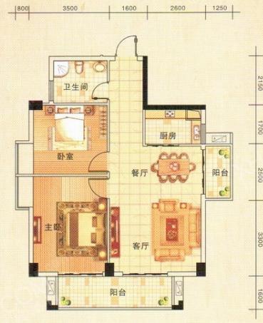 东城首座户型图