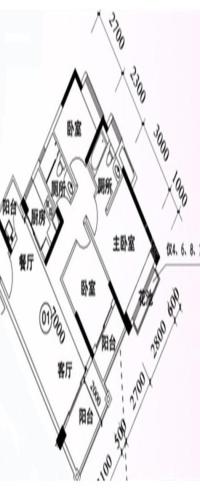 豪利花园户型图