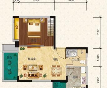 绿地新里缇香公馆户型图