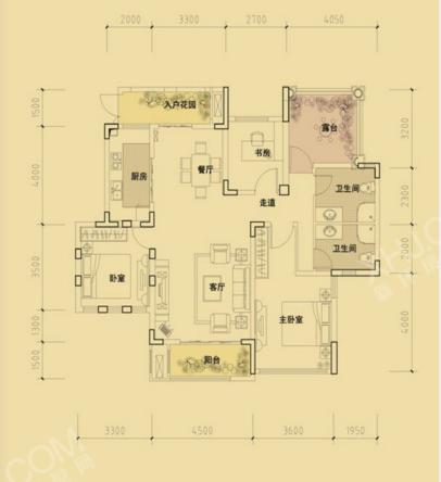 钱江凤凰城(青白江)户型图