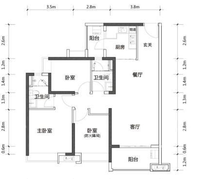 保利星海小镇户型图