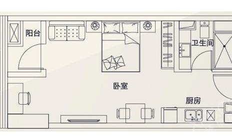 广州绿地中央广场（商用）户型图