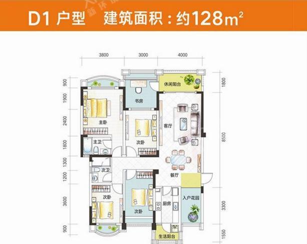 嘉合凤凰岛户型图