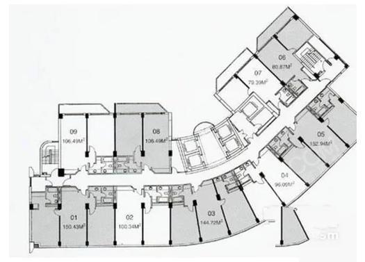 思学园智能村商铺户型图