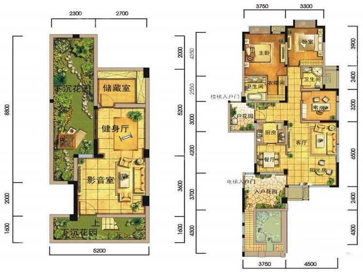 中铁瑞城西郡英华户型图