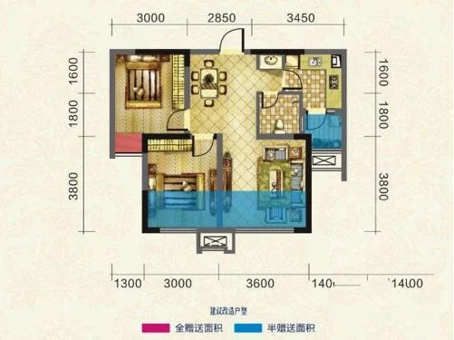 西郡英华三期户型图