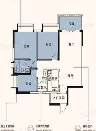 珠江壹城户型图