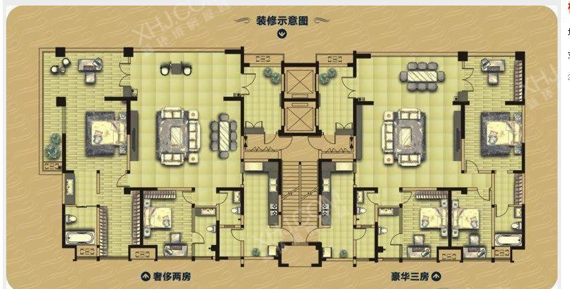 棕榈长滩 户型图