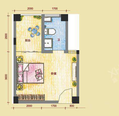 福安滨海城邦户型图