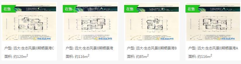 远大·生态风景II期栖景湾户型图