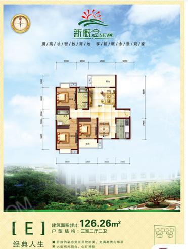 新概念小区户型图