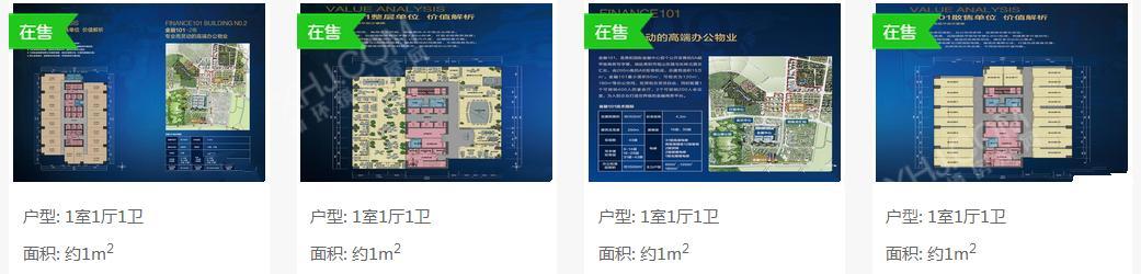 贵阳国际金融中心写字楼户型图