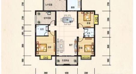 广圆怡心苑户型图