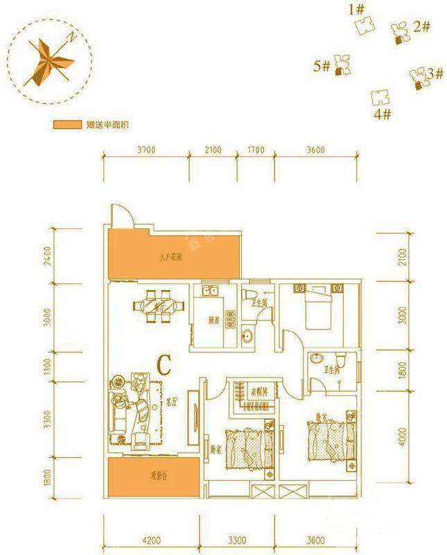 雷士水岸新都户型图