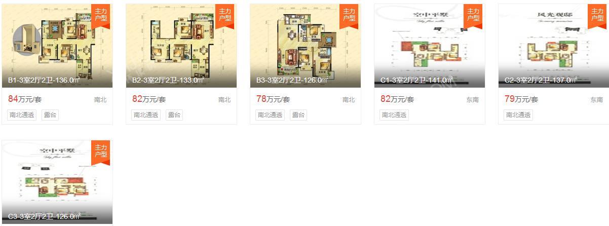 龙湾国际二期户型图