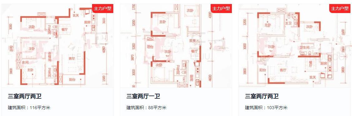 万科云岩大都会户型图