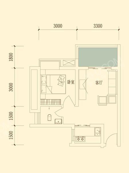 千山明月清泉 户型图