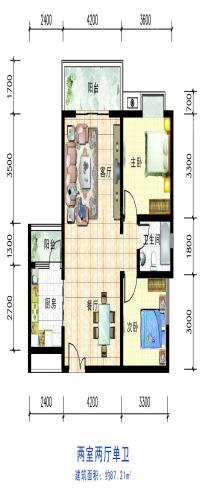 中国草海国际养生基地户型图