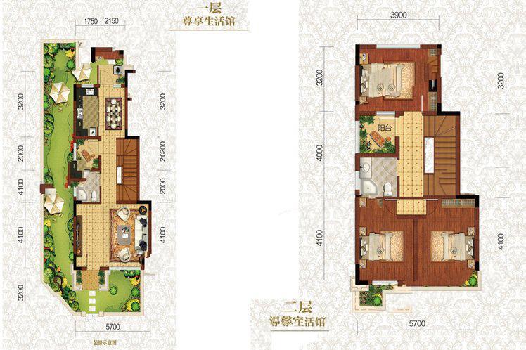 宝嘉花与山 户型图